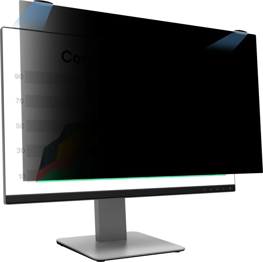 Filtër privatësie 3M PF230W9EM për monitor 23 inç, 16:9, magnetik, i zi