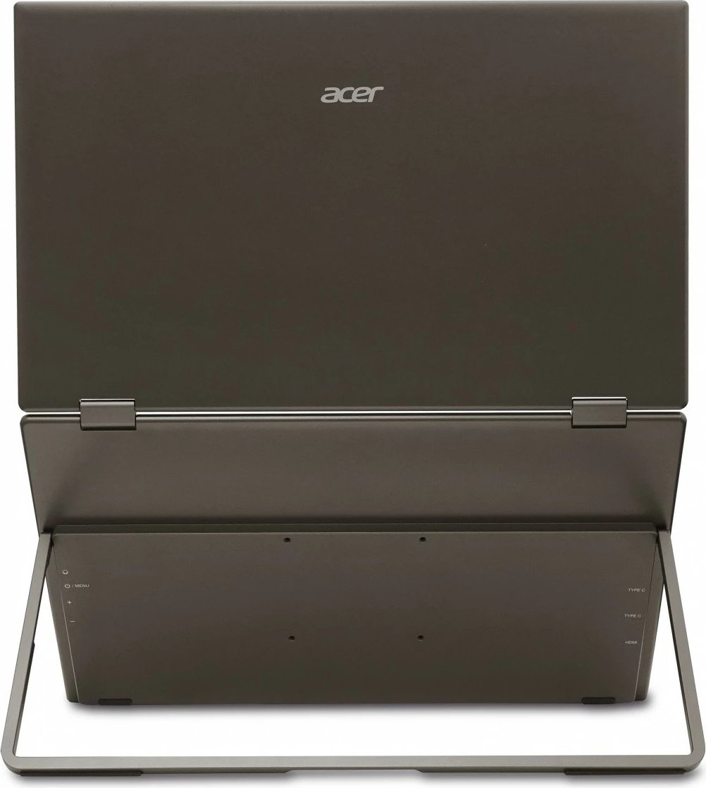 Monitor portativ Acer PD163Qbmiuux, 15.6", FHD, IPS, Dy ekrane, i zi