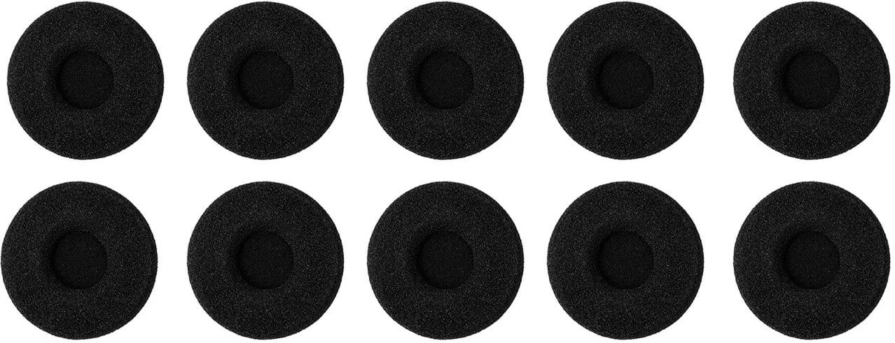 Jastëk për veshë Jabra BIZ 2400, shkumë, i zi, 10 copë