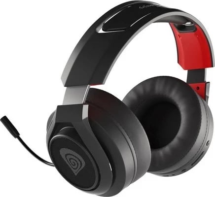 Kufje NATEC GENESIS SELEN 400, Wireless, Gaming, Kuqe