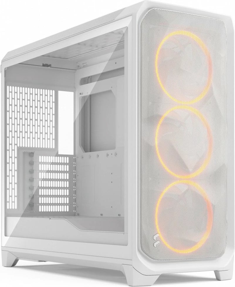 Kasë Fractal Design Meshify 3 XL, Tower, RGB, Tempered Glass, E Bardhë