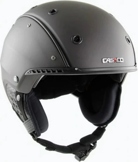 Helmetë ski CASCO SP-4.1, M 54-58, e zezë