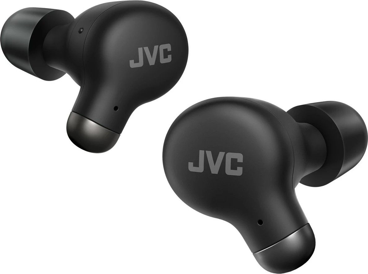Kufje wireless JVC HA-A25T, in-ear, me memory foam, e zezë