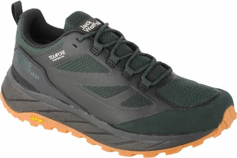 Atlete për meshkuj Jack Wolfskin, të zeza dhe të gjelbra