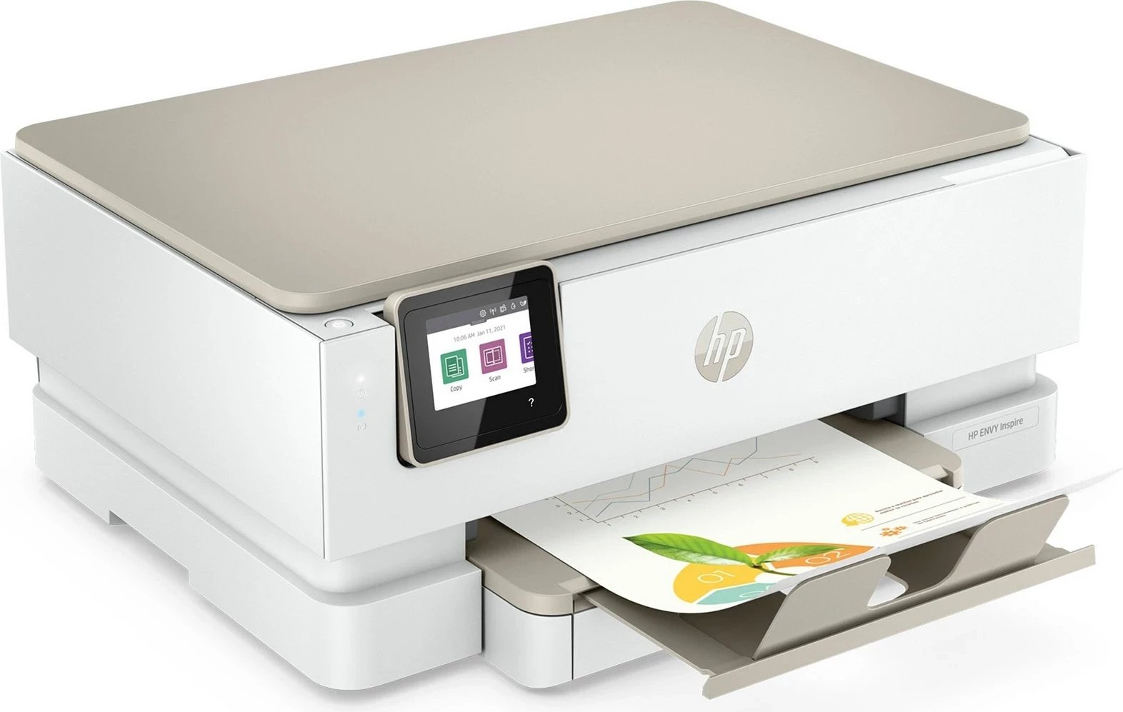 Printer HP Inspire 7221e, All-in-one, me Wi-Fi, HP+, e bardhë
