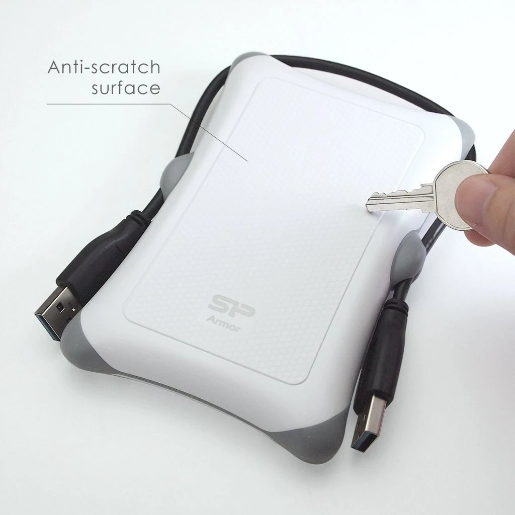 Disk HDD Silicon Power Armor A30, 2.5", 1000 GB, i bardhë