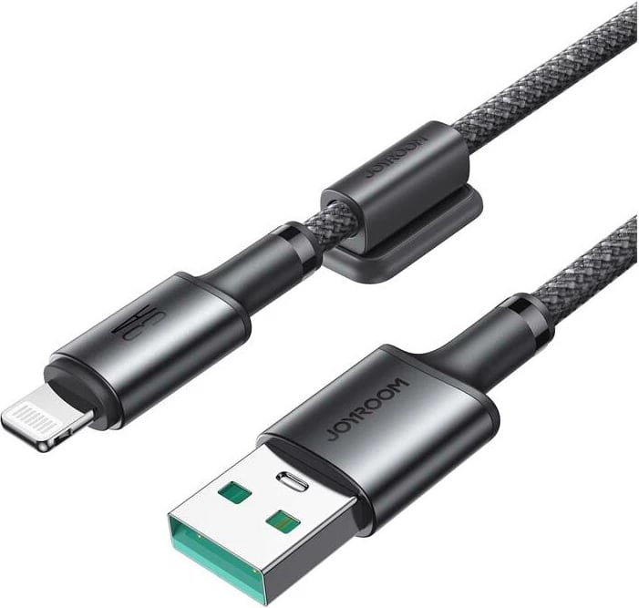 Kabllo Joyroom S-A50 Unlimited, USB në Lightning, 1.2m, 3A, Gri