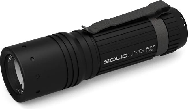 Elektrik dore Ledlenser Solidline ST7, 3 nivele, trup alumini, e zezë