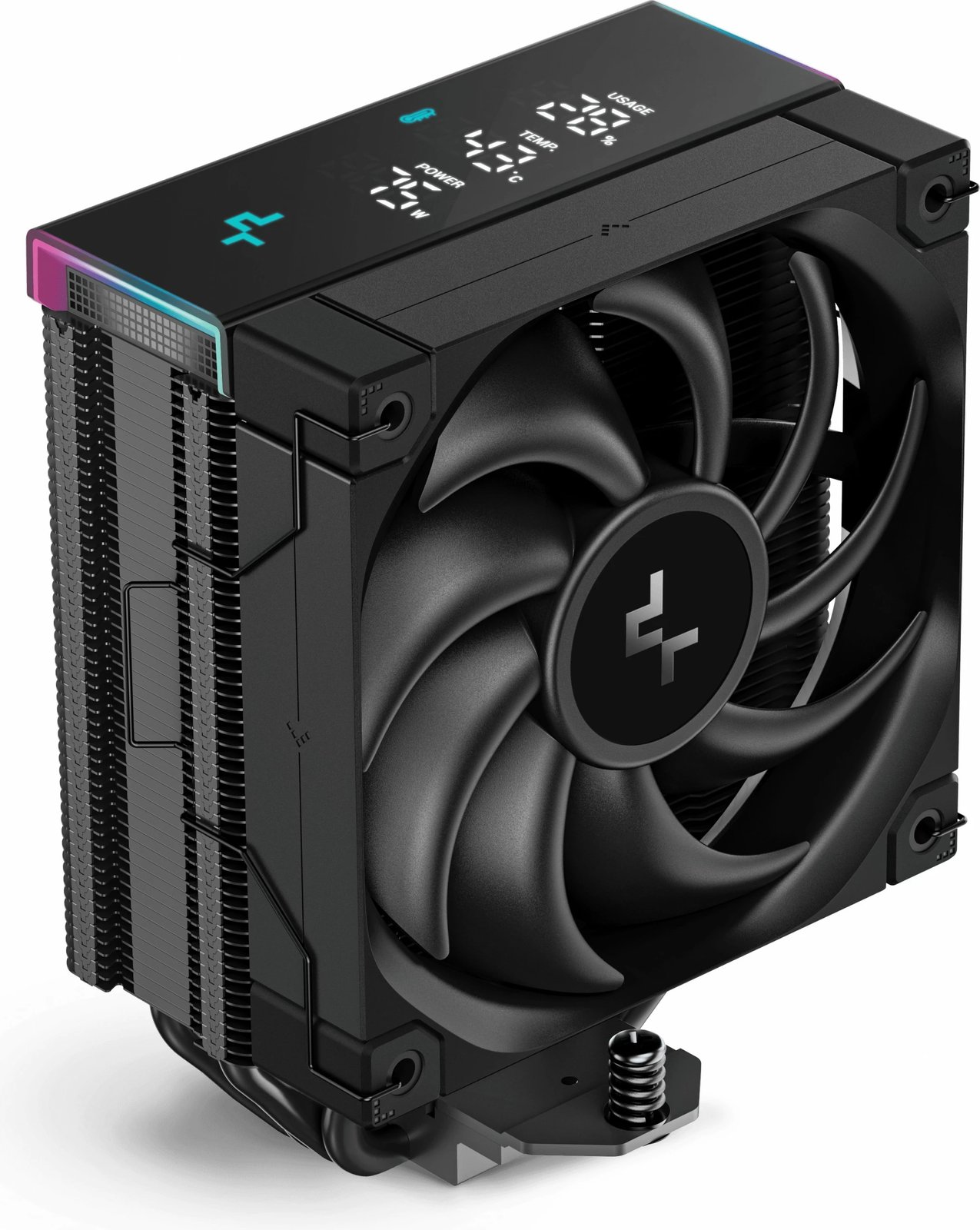 Ftohës ajri Deepcool AK400 Digital Pro, LED, 1x12cm, i zi