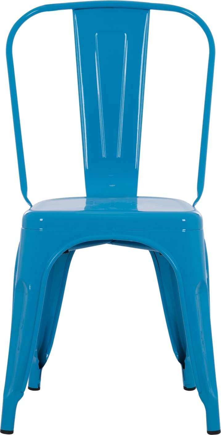 Karrige për ngrënie MELITA FH8641.08 metalike ngjyrë kaltër 43x50x82Hcm