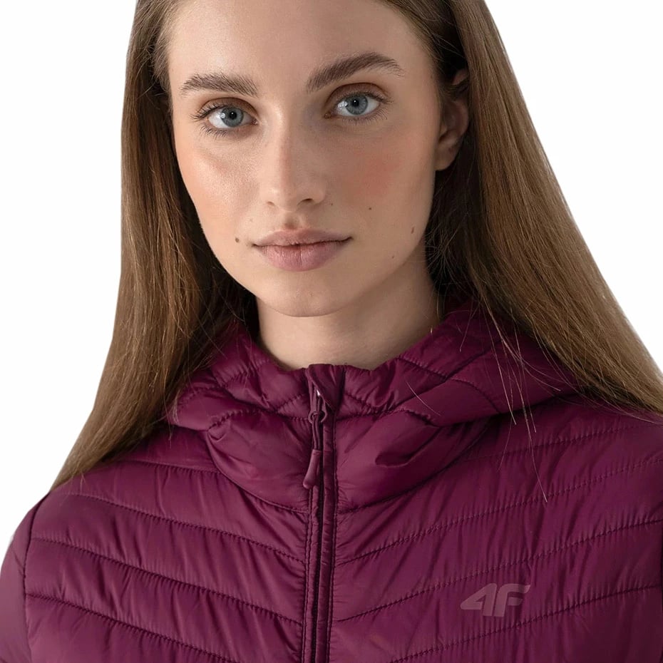 Jakne për femra 4F, të kuqe