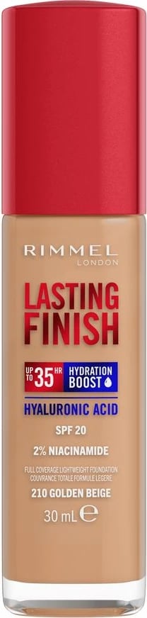 Fondatinë Rimmel Lasting Finish 35H 210 Golden Beige 30ml