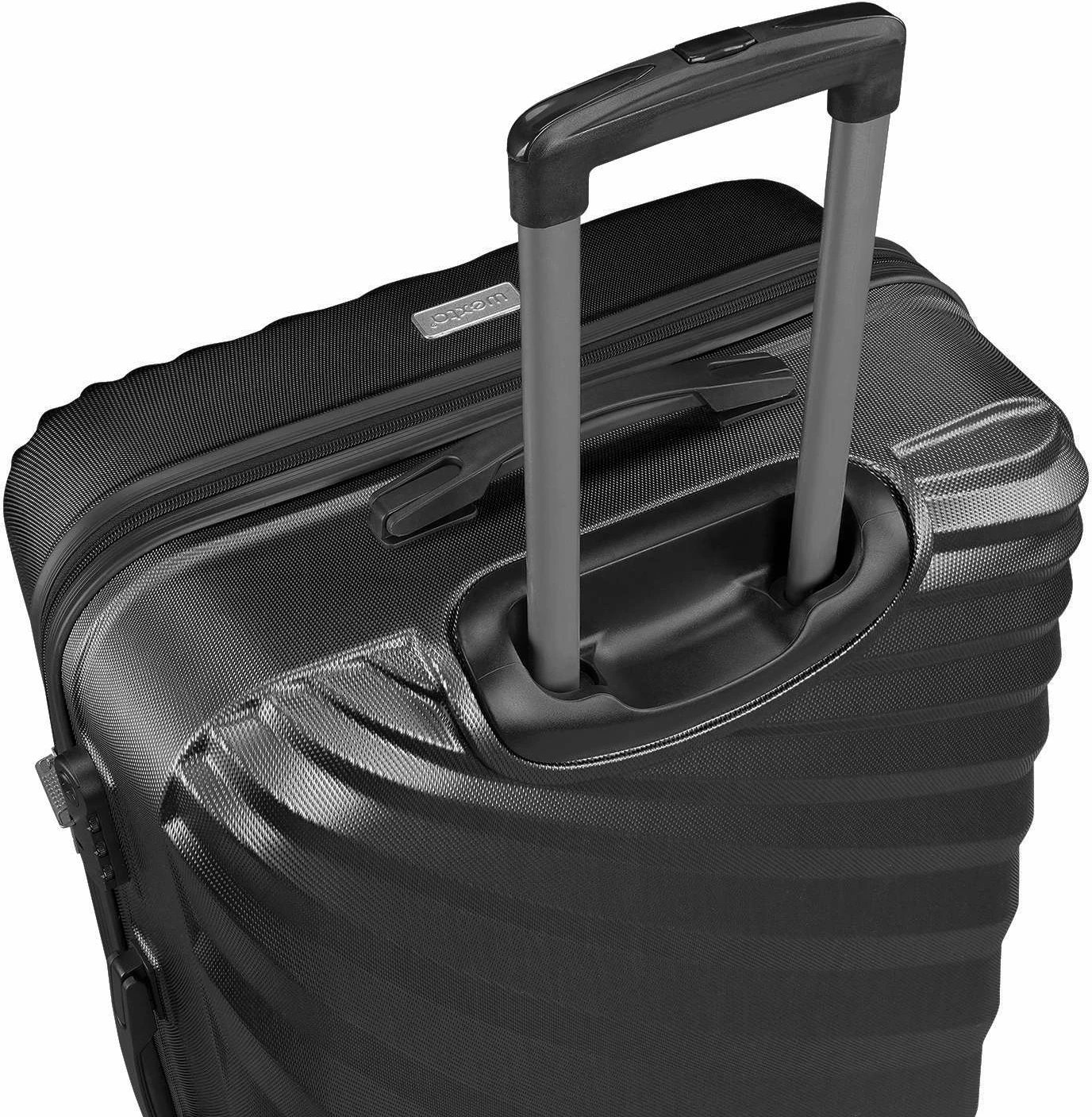 Valixhe udhëtimi Zoozie Bags, Wexta Wx-300, e zezë, kabinë