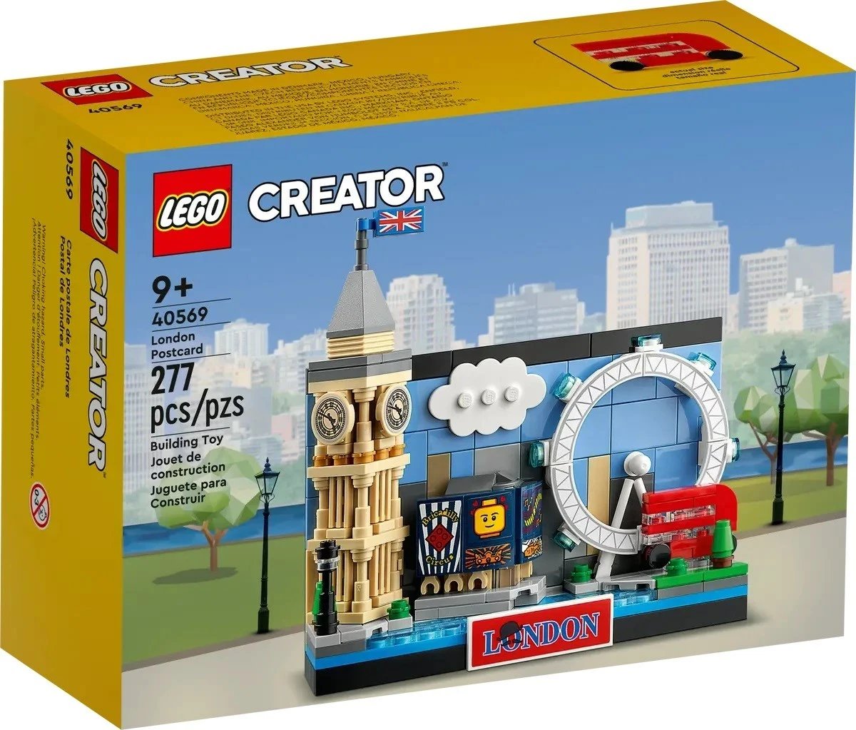 Lodra LEGO Creator 40569, Kartolinë Londër