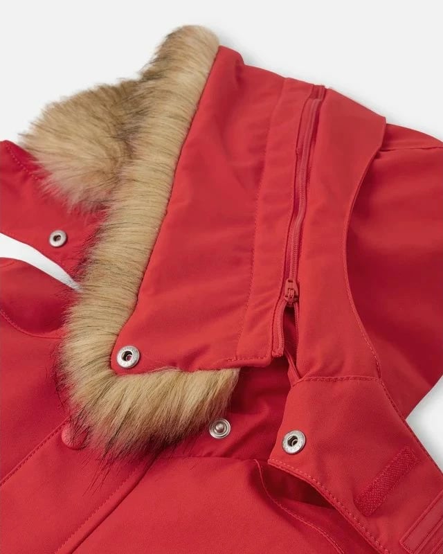 Kominoshe dimri Reima për fëmijë, të kuqe