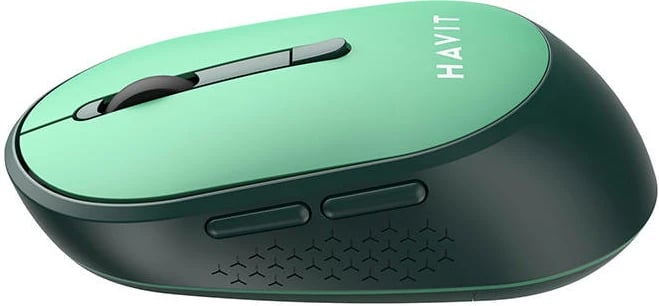 Maus wireless Havit MS78GT-G, 6 butona, 3200 DPI, USB-C, i gjelbër