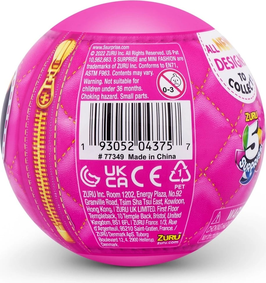 Set figurina Mini Brands Mini Fashion, ZURU 5 Surprise, 36 copë, plastikë Set figurina Mini Brands Mini Fashion, ZURU 5 Surprise, 36 copë, plastikë