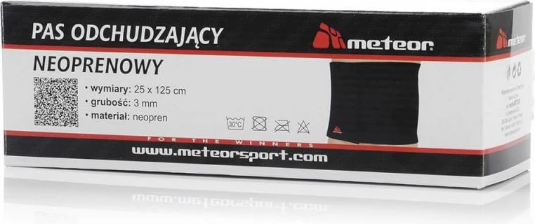 Rrip për dobësim Meteor, unisex, i zi