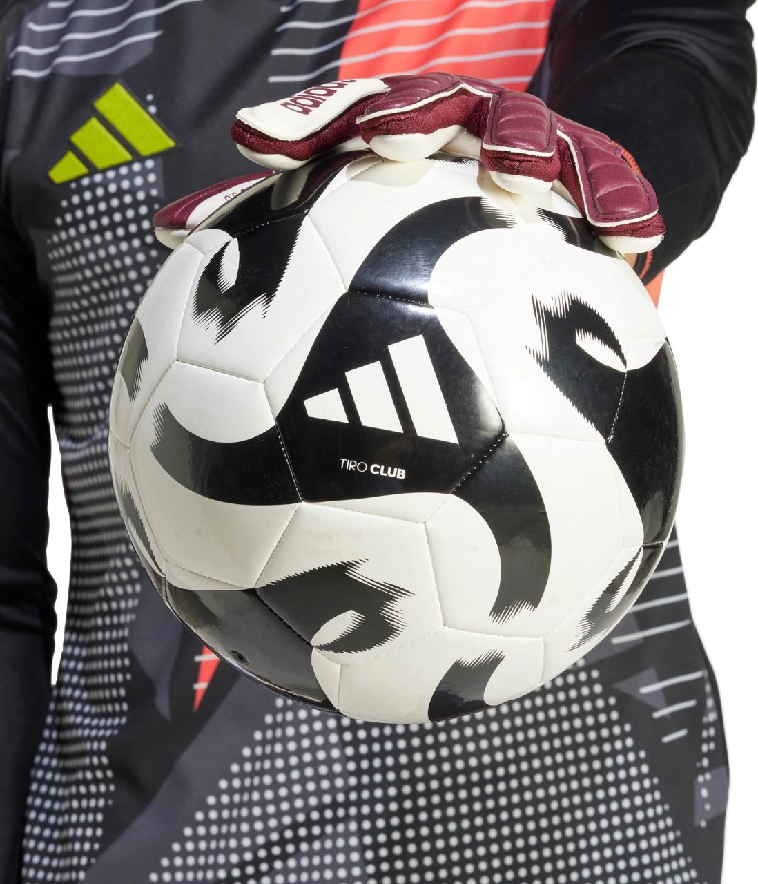 Doreza portieri adidas për meshkuj, të kuqe