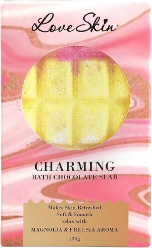 Kripë për banjë Love Skin Bathing Chocolate Charming për femra, 120g