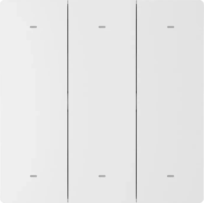 Switch i mençur muri Sonoff R5W, 6 butona, eWeLink, Bardhë