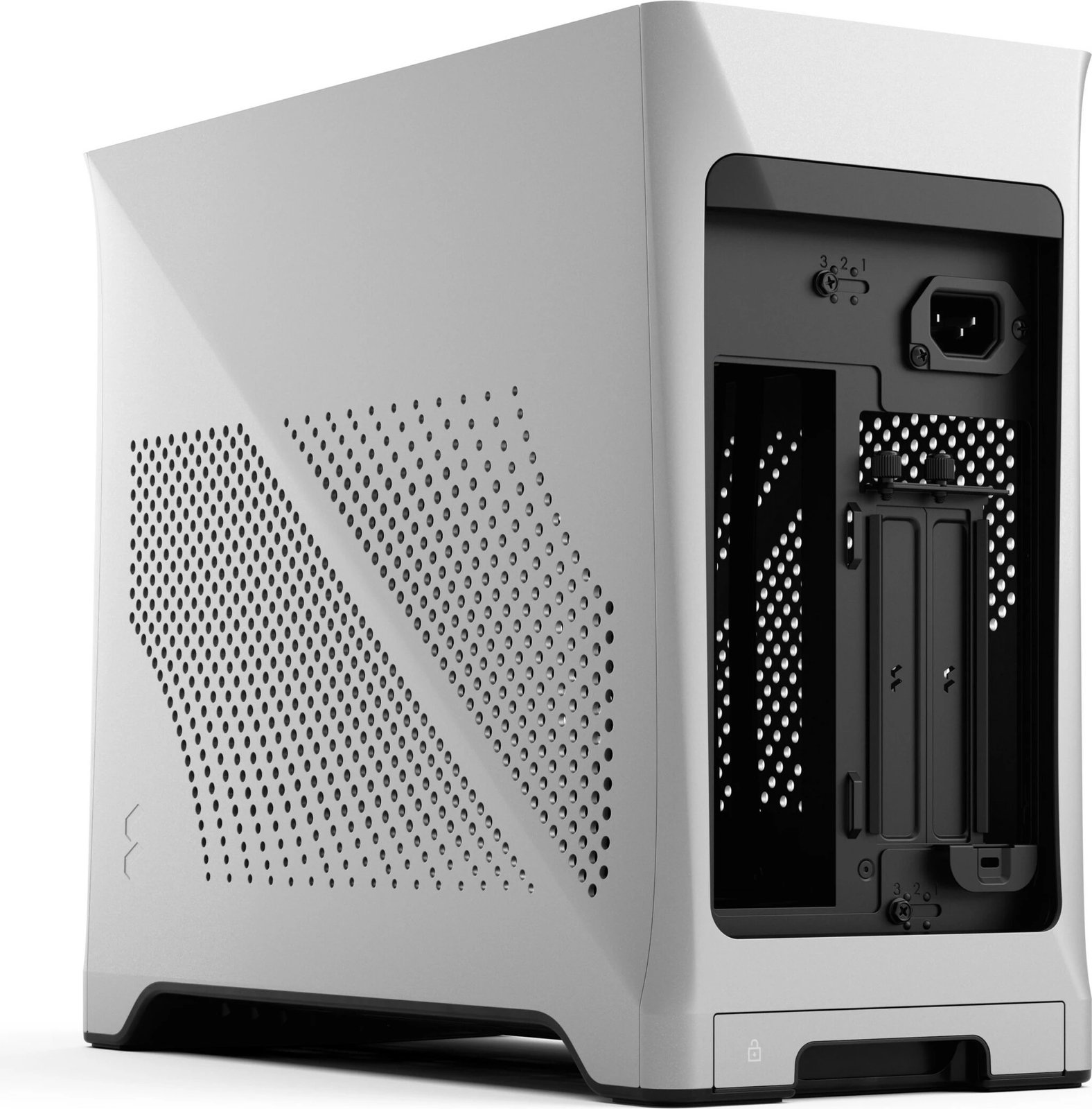 Kasë Fractal Design Era 2, Mini Tower, Silver Kasë Fractal Design Era 2, Mini Tower, Silver