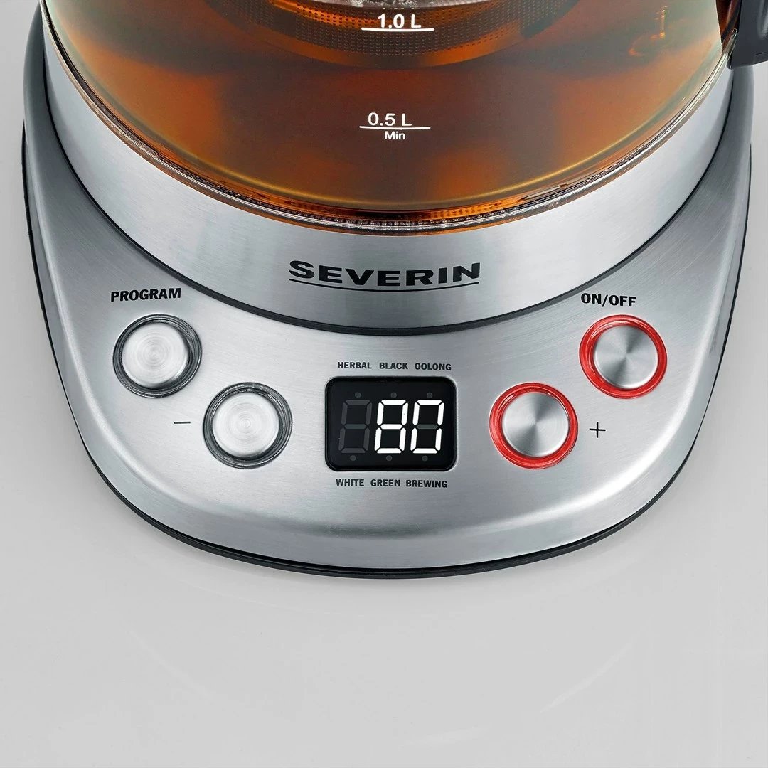 Ibrik elektrik Severin WK 3480, 1.7 L, 3000 W, Bardhë