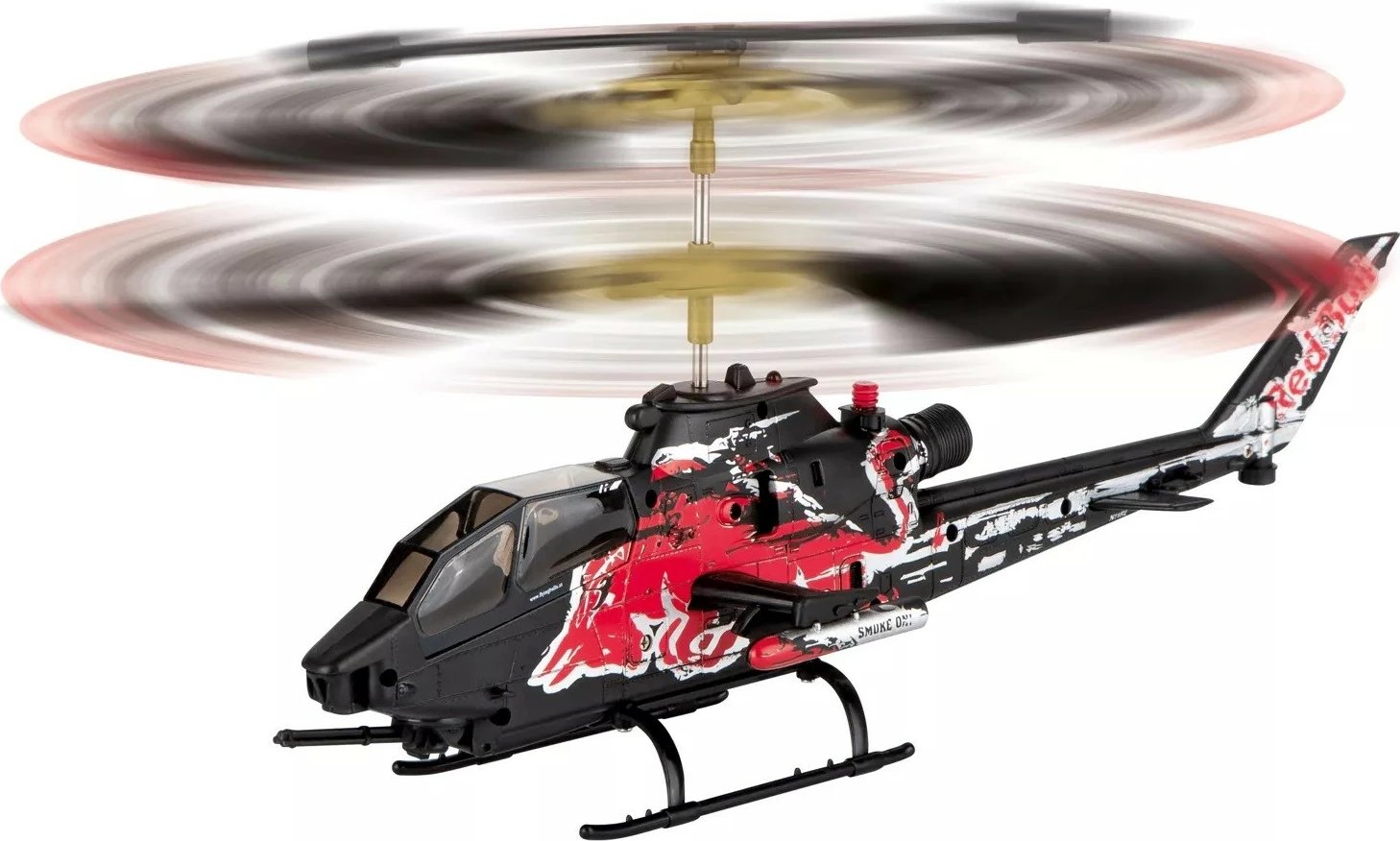 Helikopter RC Carrera Red Bull Cobra TAH-1F, 26 cm, Zi/Kuq