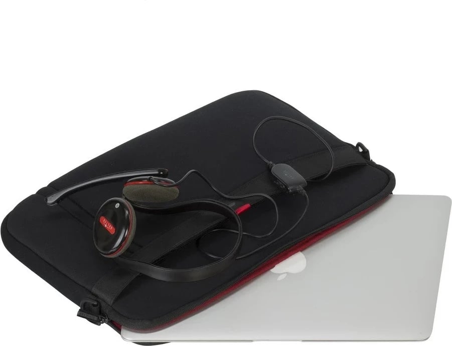 Mbështjellës RivaCase 5120 për laptop 13.3", i zi