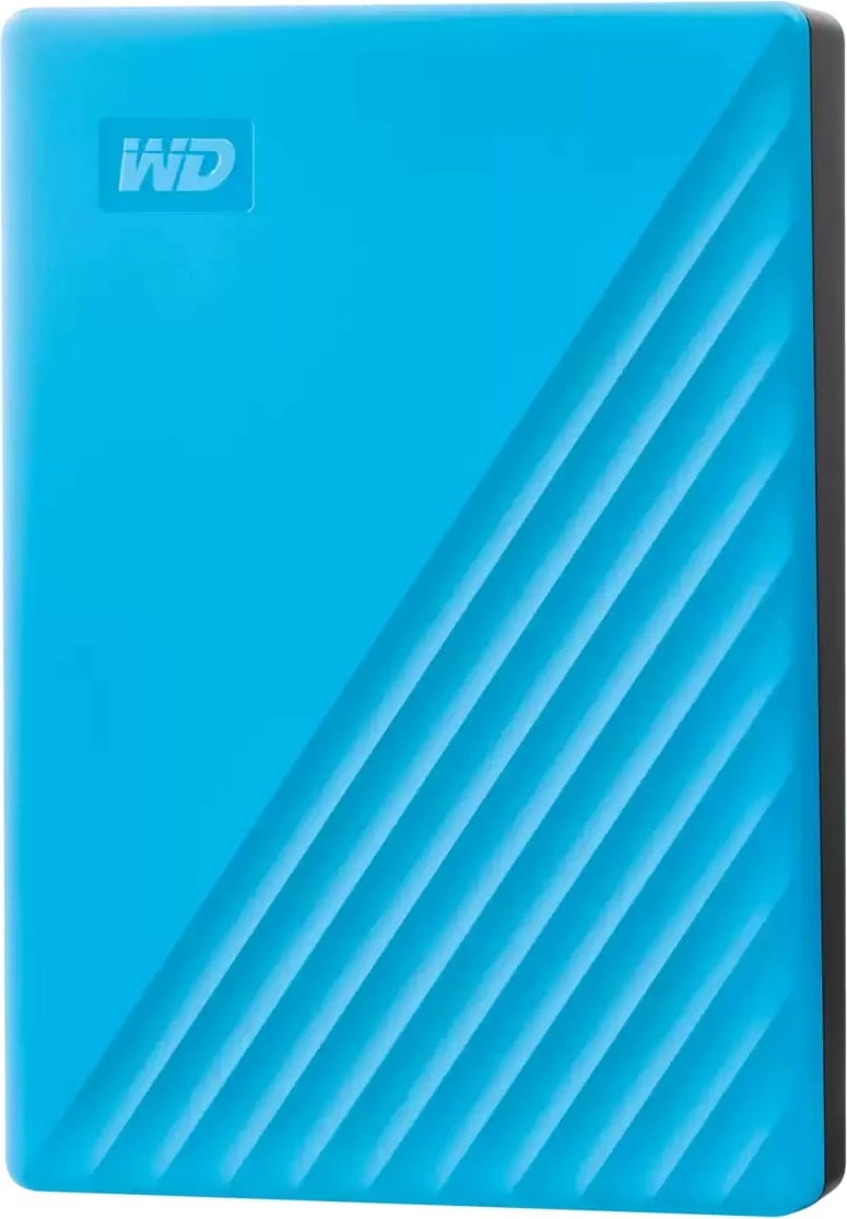 Hard disk Western Digital WDBR9S0060BBL-WESN, 6 TB, USB 3.2 Gen 1, Ngjyrë e zezë/blu