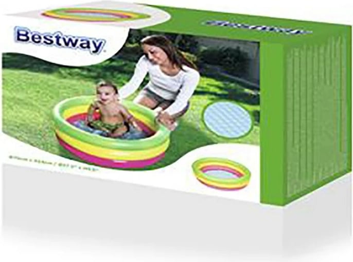 Pishinë fryrëse mini Bestway 74x24 cm 41 L shumëngjyrëshe