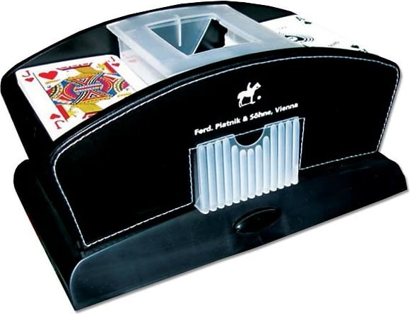Makineri automatike për përzierje letrash Piatnik 80191, e zezë