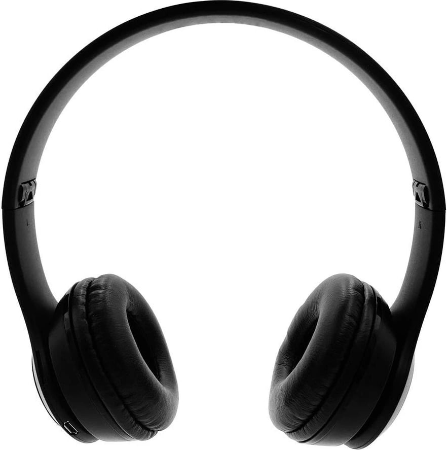 Kufje wireless Media-Tech EPSILION BT MT3591, me mikrofon, microSD, FM radio, Bluetooth, të zeza