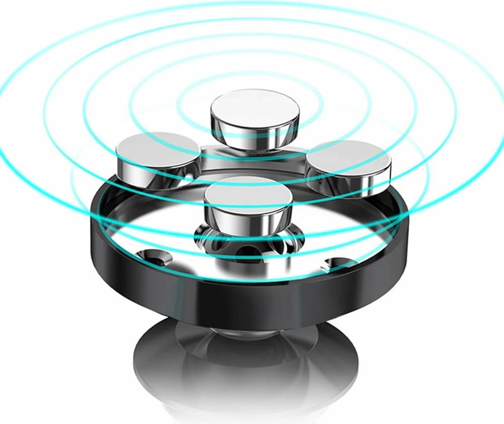 Mbajtës magnetik për veturë Wozinsky WMH-04, për grilë, i zi