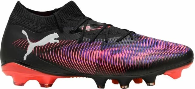 Çizme futbolli Puma për meshkuj, të zeza dhe të kuqe