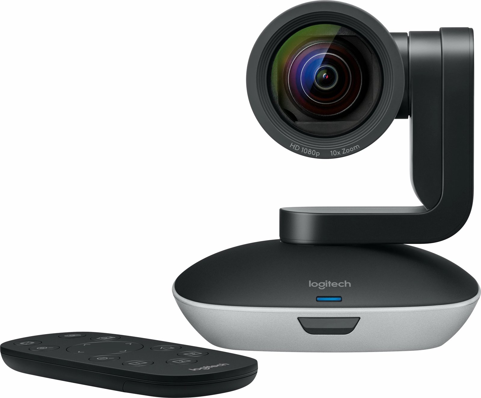 Kamerë Logitech PTZ Pro 2, Full HD, 30 fps, 90°, 10x, E zezë, Gri
