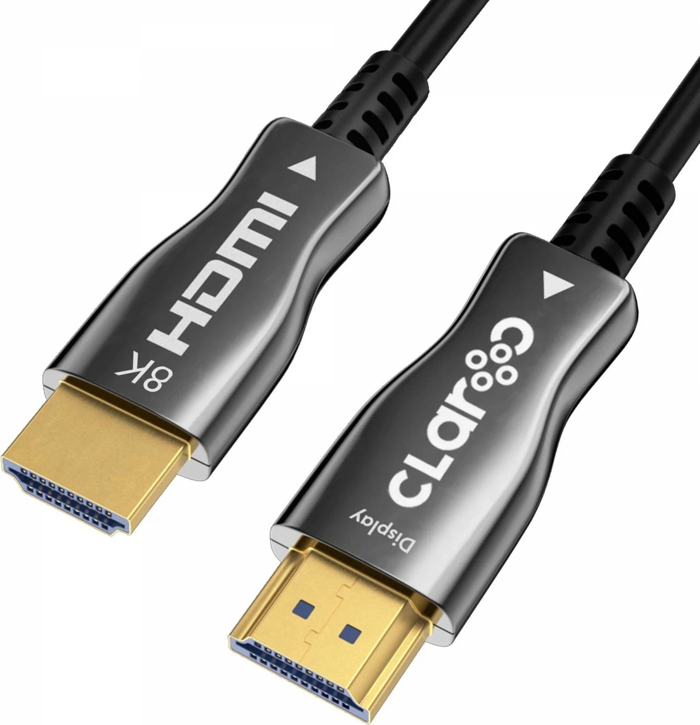 Kabëll HDMI Claroc 2.1 AOC 8K 120Hz 50 m, i zi