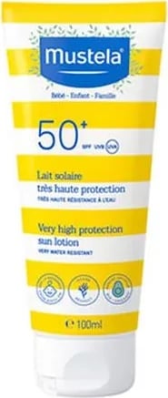 Qumësht për diell Mustela për foshnje SPF 50+ 100ml