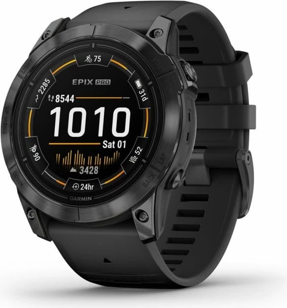 Orë sportive Garmin për meshkuj dhe femra, e zezë