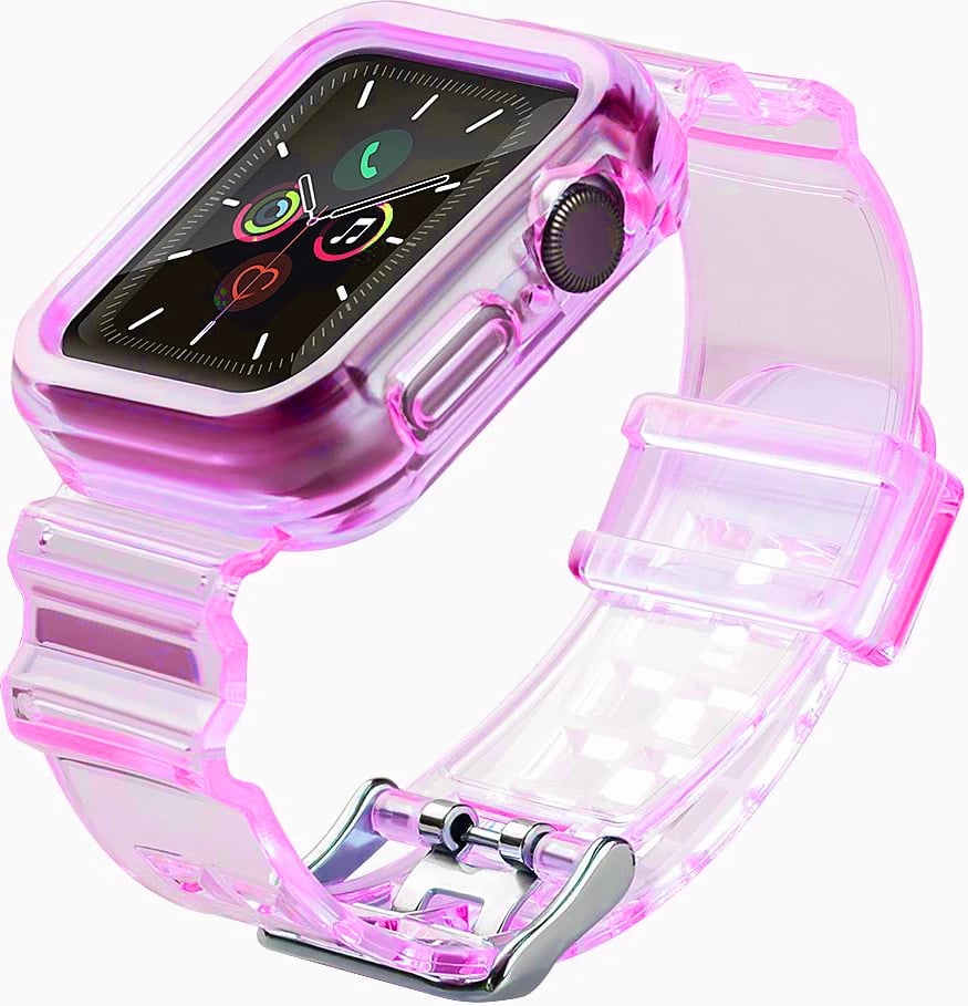 Rrip dhe mbështjellës Hurtel për Apple Watch 2/3, 38mm, i kuq