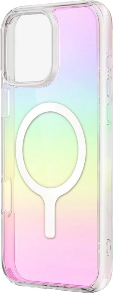 Mbështjellës UNIQ Iridescia Magclick Charging për iPhone 16, Multicolor