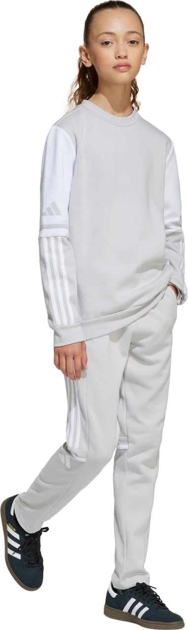 Pantallona sportive për fëmijë adidas, gri