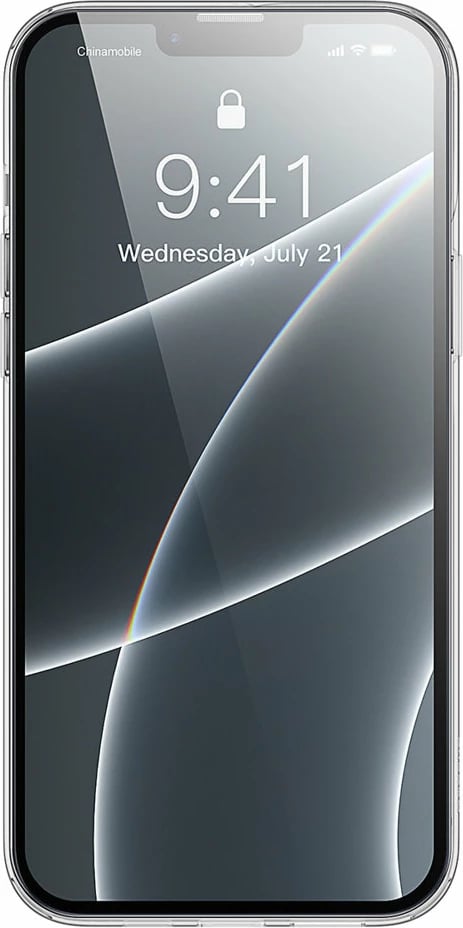 Mbështjellës Baseus Simple Series për iPhone 13 Pro Max, transparent
