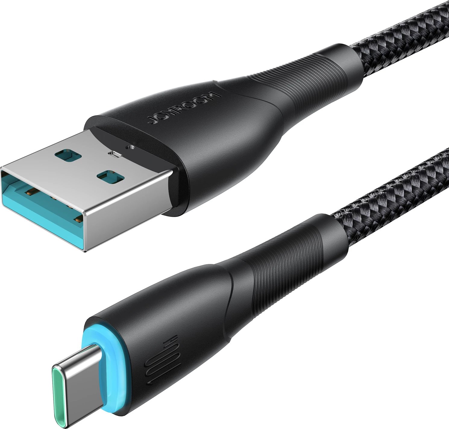 Kabllo Joyroom Starry Series SA32-AC6, USB-A në USB-C, 1m, 100W, e zezë