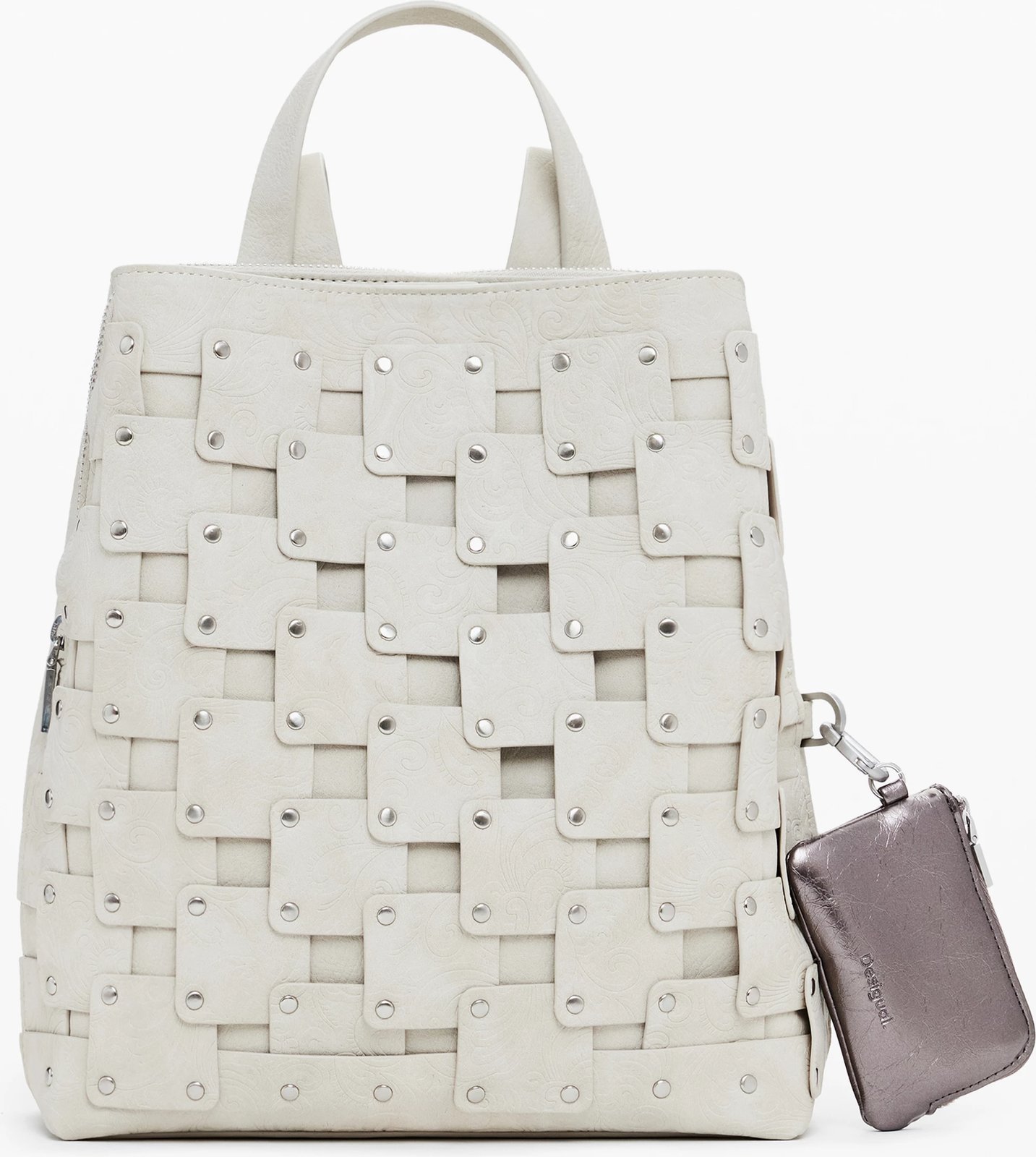 Shpinore DESIGUAL NEW PATCH SUMY femra, beige