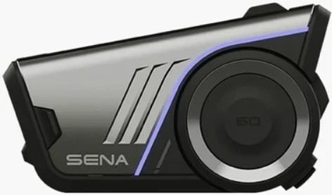 Interkom motoçiklete SENA 60S Duo, Bluetooth 5.3, IPX7, i zi, set prej 2 copë