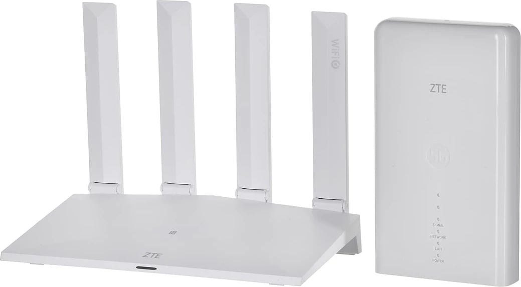 Router ZTE MC889+T3000, i bardhë Router ZTE MC889+T3000, i bardhë