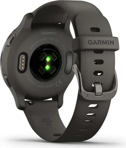 Smartwatch Garmin Venu 2S, 40 mm, AMOLED, GPS, Grafit/zi