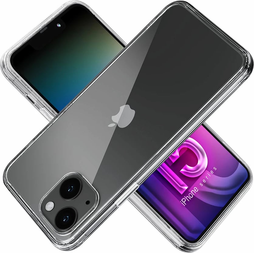 Mbështjellës 3mk Protection për iPhone 15 Plus, Transparent