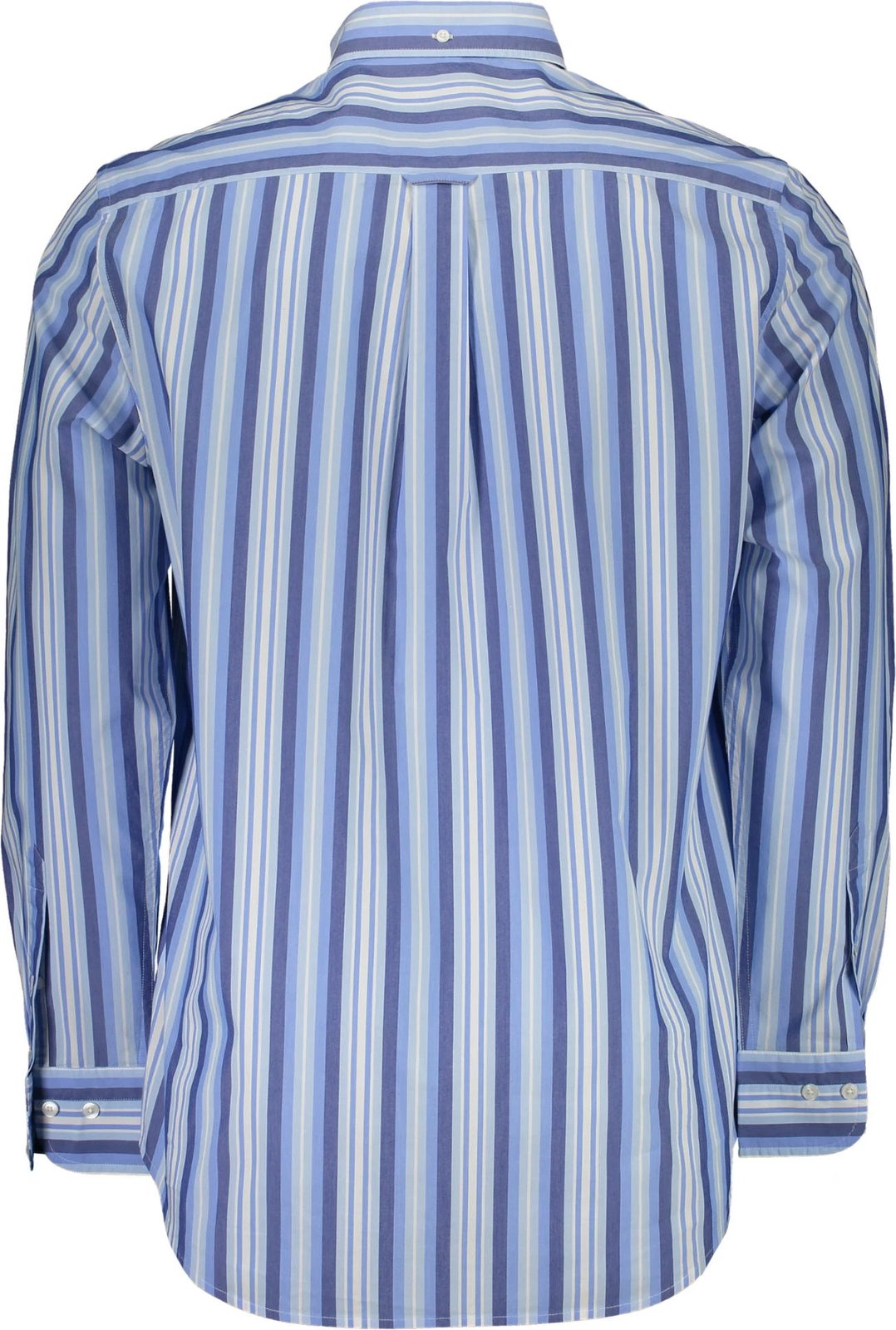Këmishë GANT long sleeve meshkuj, kaltër e çelët